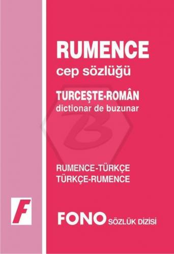 FONO Rumence / Türkçe - Türkçe / Rumence Cep Sözlüğü Komisyon