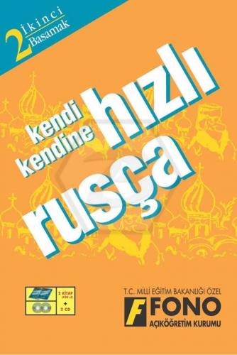 Fono Yayınları Hızlı Rusça 2. Basamak (2 kitap + 3 CD) Komisyon