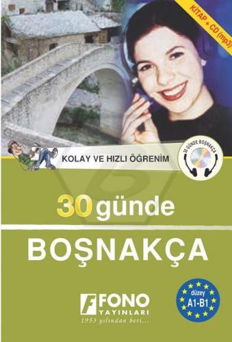 Fono Yayınları 30 Günde Boşnakça (kitap + 3 CD) Komisyon
