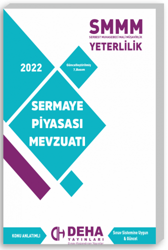 Deha Yayınları 2022 SMMM Yeterlilik Sermaye Piyasası Mevzuatı Konu Anl