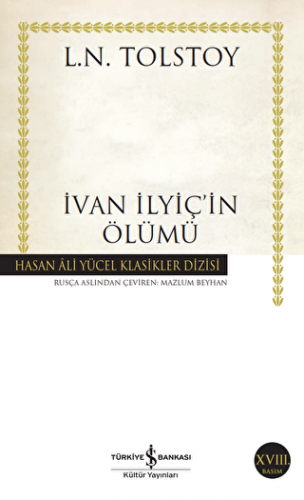 İvan İlyiç'in Ölümü Lev Nikolayeviç Tolstoy