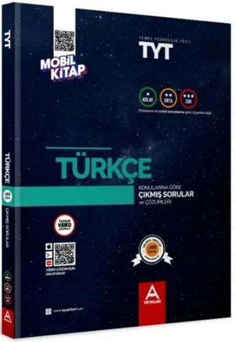 A Yayınları TYT Türkçe Konularına ve Zorluk Derecelerine Göre Çıkmış S