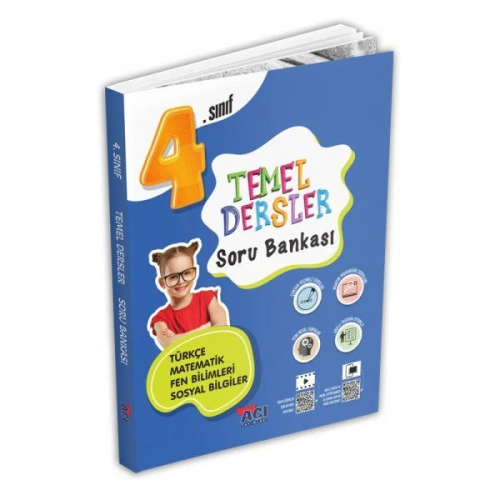 Açı Yayınları 4. Sınıf Temel Dersler Soru Bankası