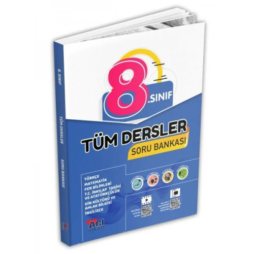 Açı Yayınları 8.Sınıf Tüm Dersler Soru Bankası