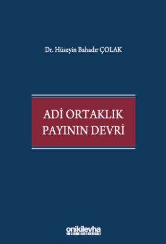 Adi Ortaklık Payının Devri