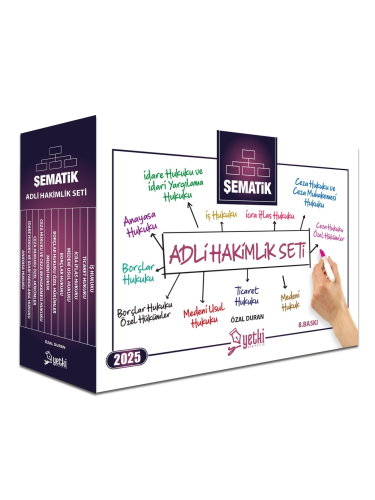 HMGS, Hakimlik Sınavları, - Yetki Yayıncılık - Yetki Yayınları 2025 Ad
