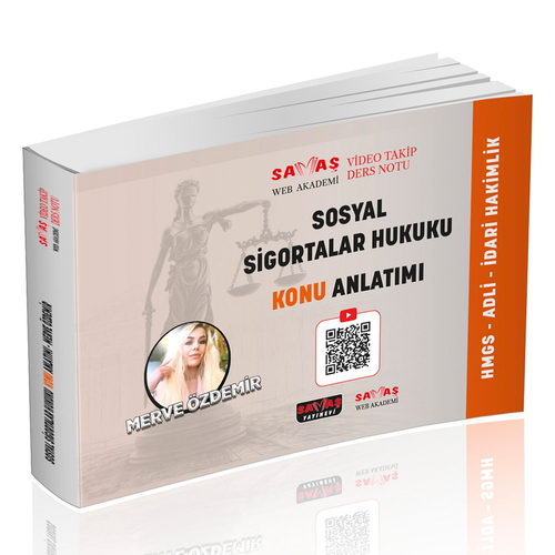 Savaş Yayınları 2026 Adli-İdari Hakimlik HMGS Sosyal Sigortalar Kurumu