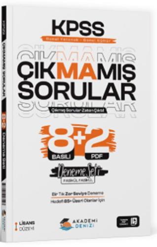 2026 KPSS GYGK Çıkmamış Sorular 8+2 Deneme Seti Akademi Denizi