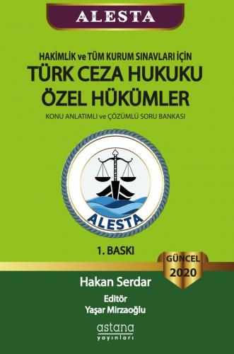 Alesta Türk Ceza Hukuku Özel Hükümler Hakan Serdar