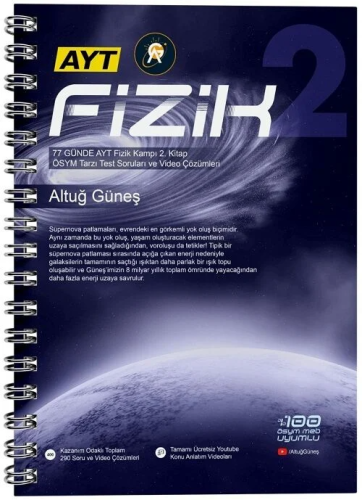 Altuğ Güneş AYT Fizik 2. Kitap