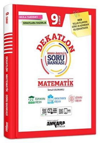 Ankara Yayıncılık 9. Sınıf Matematik Dekatlon Soru Bankası Komisyon