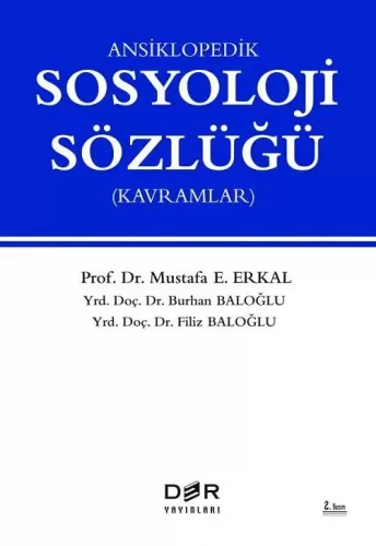 Ansiklopedik Sosyoloji Sözlüğü Kavramlar Burhan Baloğlu