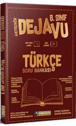 Antrenör Yayınları 8. Sınıf Türkçe Dejavu Soru Bankası Erbil Elidar