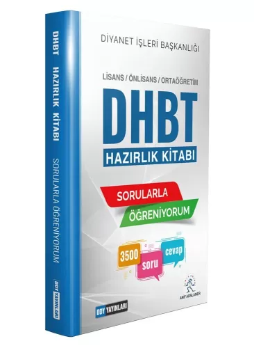 DDY Yayınları DHBT Sorularla Öğreniyorum Hazırlık Kitabı Arif Arslaner
