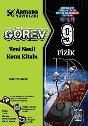 Armada Yayınları 9. Sınıf Görev Fizik Yeni Nesil Konu Kitabı
