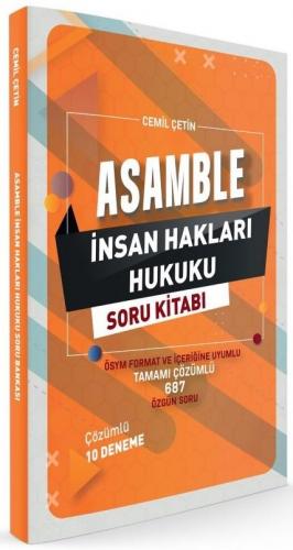 Temsil Yayınları ASAMBLE İnsan Hakları Hukuku Soru Bankası Çözümlü Cem