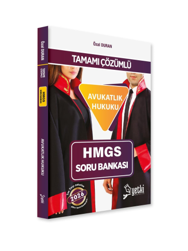 HMGS, Hakimlik Sınavları, - Yetki Yayıncılık - Yetki Yayınları 2026 HM