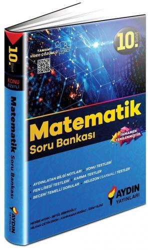 Aydın Yayınları 10. Sınıf Matematik Soru Bankası Nesibe Aydın