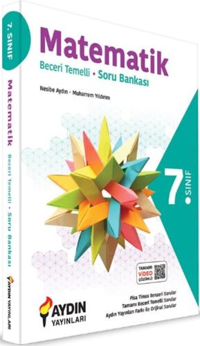 Aydın Yayınları 7. Sınıf Matematik Beceri Temelli Soru Bankası Nesibe 