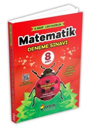 Aydın Yayınları LGS Matematik 8 Deneme Komisyon