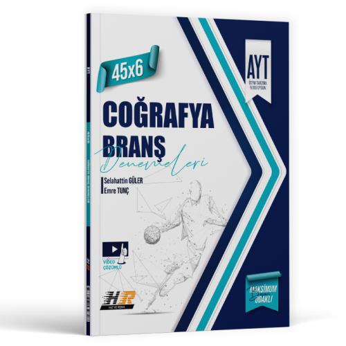 Hız ve Renk Yayınları AYT Coğrafya 45 x 6 Denemeleri