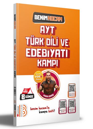 Benim Hocam Yayınları 2024 AYT Türk Dili ve Edebiyatı Kampı Kadir Gümü