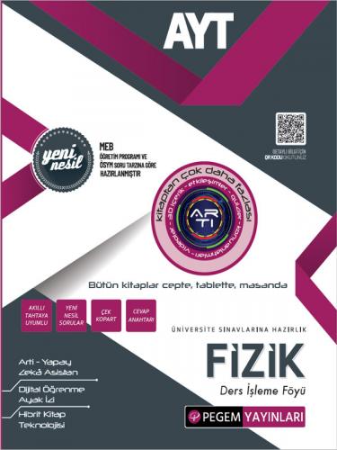 Pegem Yayınları AYT Fizik Ders İşleme Föyü