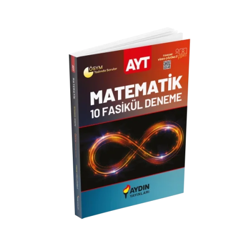 Aydın Yayınları AYT Matematik 10 Fasikül Deneme Video Çözümlü