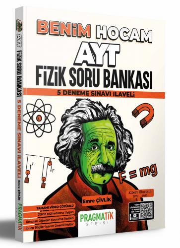 Benim Hocam Yayınları 2022 AYT Fizik Soru Bankası 5 Deneme Sınavı İlav