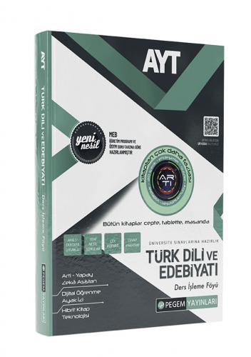 Pegem Yayınları AYT Türk Dili ve Edebiyatı Ders İşleme Föyü Komisyon