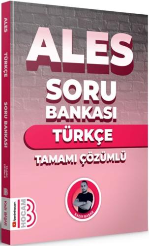 Benim Hocam Yayınları 2024 ALES Türkçe Tamamı Çözümlü Soru Bankası Kad