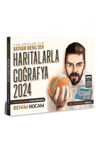 Benim Hocam Yayınları 2024 Tüm Adaylar İçin Haritalarla Coğrafya Bayra