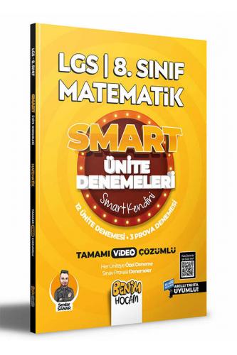 Benim Hocam Yayınları LGS 8. Sınıf Smart Matematik Deneme Sınavları Se