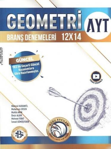 Bilgi Sarmal Yayınları AYT Geometri 12 x 14 Branş Denemeleri Mehmet Ka