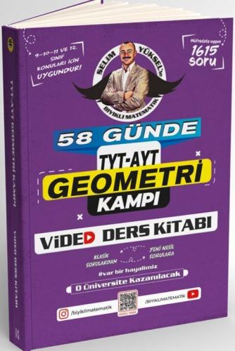 Bıyıklı Matematik 58 Günde TYT AYT Geometri Kampı Video Ders Kitabı Se