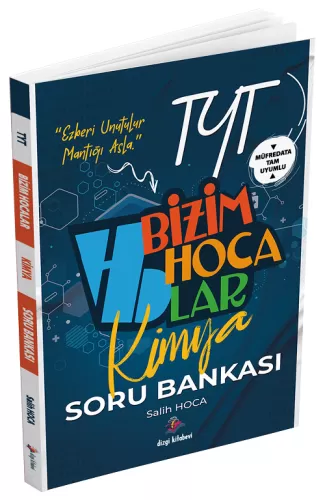 Dizgi Kitap Yayınları TYT Kimya Bizim Hocalar Soru Bankası Salih Yıldı