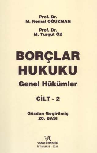 KELEPİR Borçlar Hukuku Genel Hükümler Cilt 2