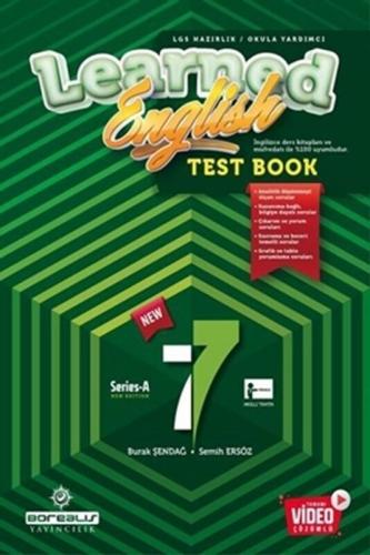 Borealis Yayıncılık 7. Sınıf Learned English Test Book Komisyon