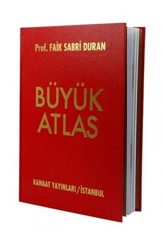 Büyük Atlas (Karton Kapak) Faik Sabri Duran