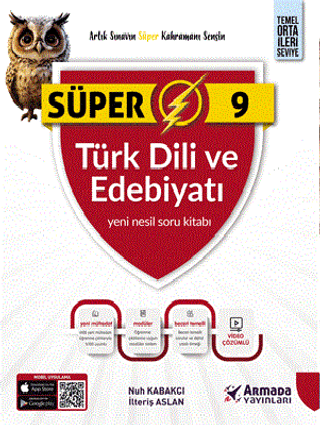 Armada Yayınları 9. Sınıf Türk Dili ve Edebiyatı Süper Soru Bankası