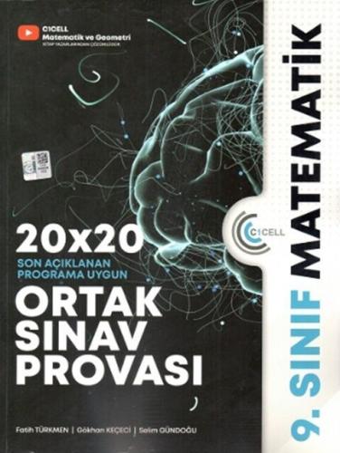 C1cell Yayınları 9. Sınıf Matematik 20 x 20 Ortak Sınav Provası Gökhan