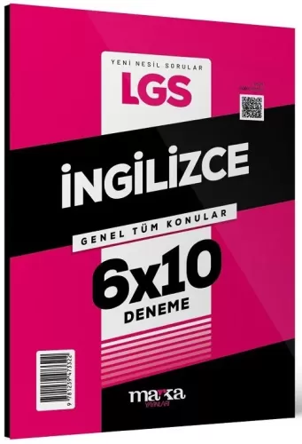 Marka Yayınları 2024 8. Sınıf LGS İngilizce 6x10 Deneme