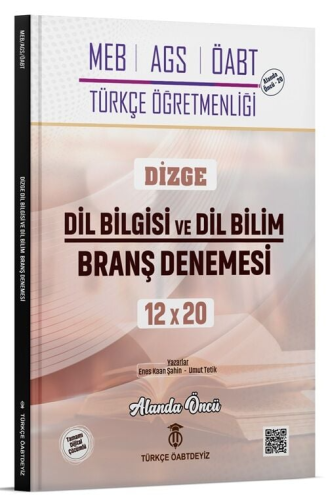 MEB-AGS ÖABT Kitapları,Deneme Sınavları, - Türkçe ÖABTdeyiz - Türkçe Ö