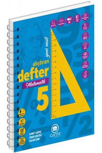 Çanta Yayınları 5. Sınıf Matematik Okula Yardımcı Alıştıran Defter Ahm