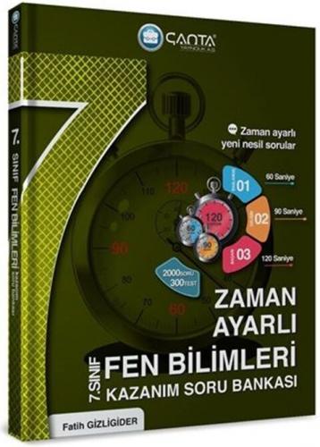 Çanta Yayınları 7. Sınıf Fen Bilimleri Zaman Ayarlı Kazanım Soru Banka