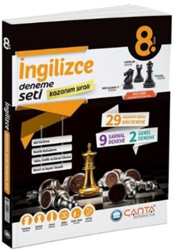 Çanta Yayınları 8. Sınıf İngilizce Kazanım Sıralı Deneme Seti Komisyon