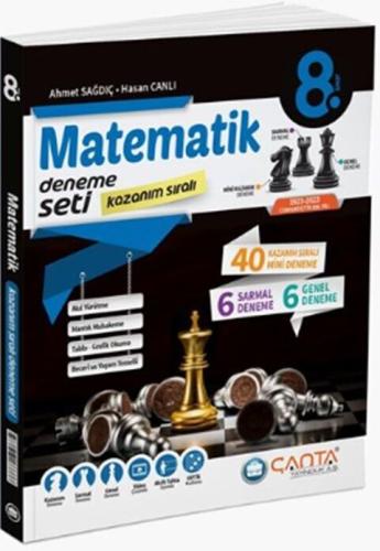 Çanta Yayınları 8. Sınıf Matematik Kazanım Sıralı Deneme Seti Komisyon