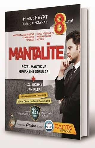 Çanta Yayınları 8. Sınıf Sözel Mantık ve Muhakeme Mantalite Mesut Haya