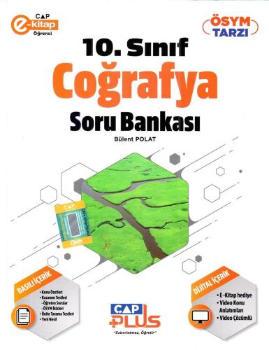 Çap Yayınları 10. Sınıf Anadolu Coğrafya Soru Bankası Bülent Polat