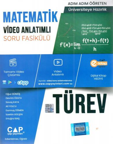 Çap Yayınları Matematik Türev Konu Anlatımlı Soru Bankası Oğuz Gümüş